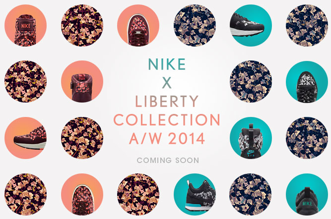 Nike x Liberty AW14 - NOW IN style=