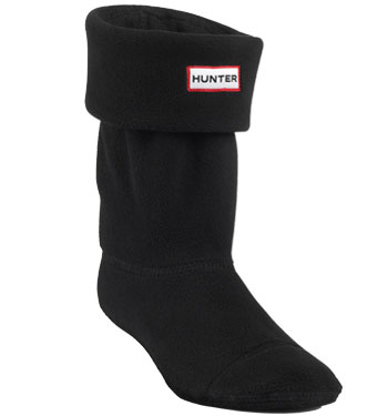 Hunter Short Welly Sock Black