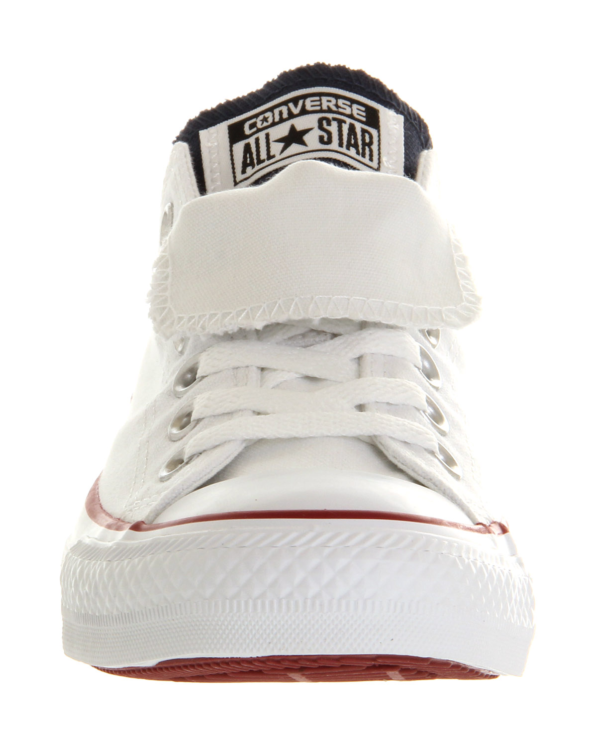 converse allstar low double tongue white blue red