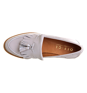 Office Extravaganza loafers Grey Patent Leather - Flats