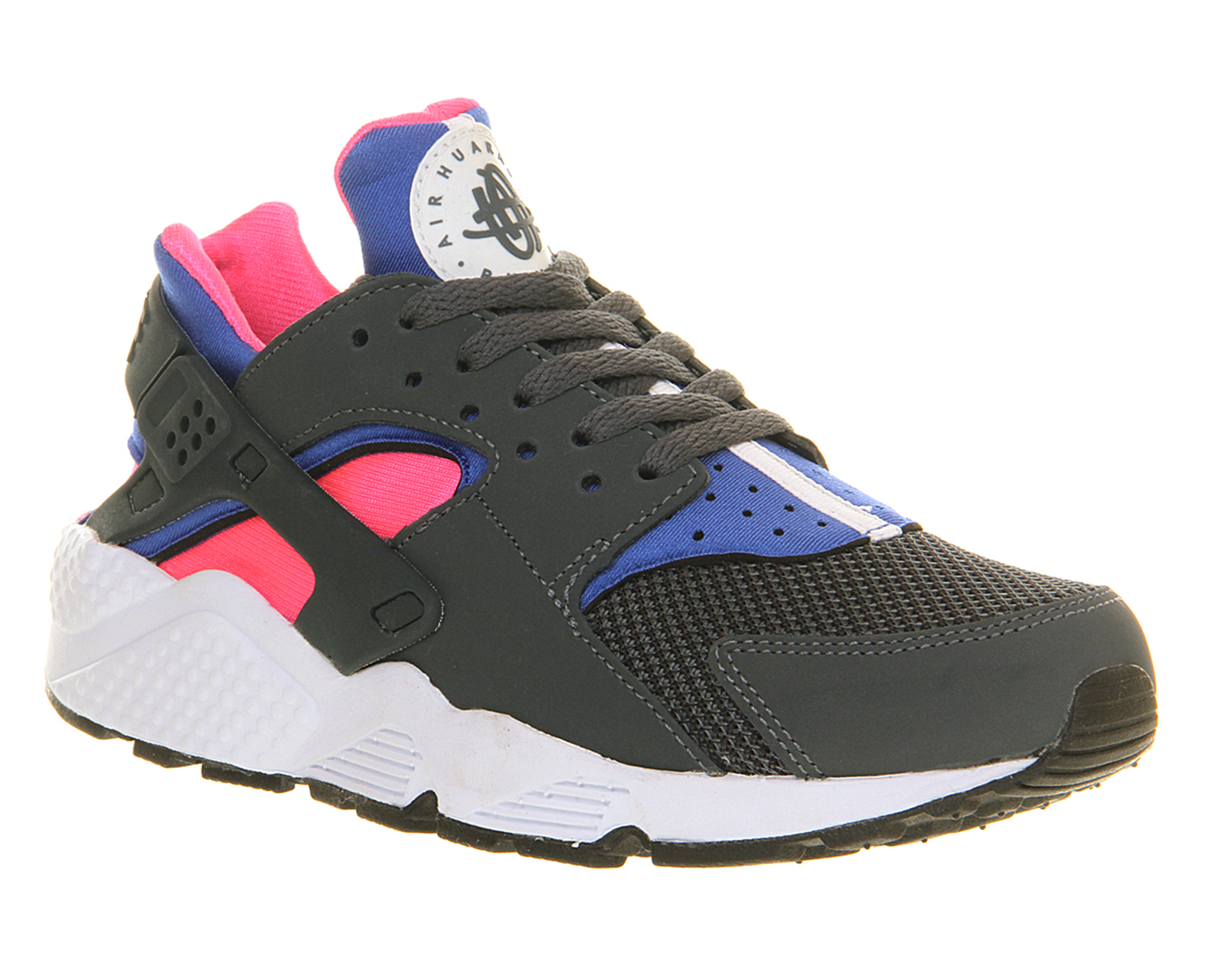 grey blue and pink huaraches
