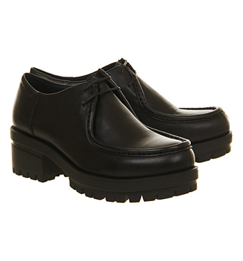 Vagabond Kayla Shoe Black Leather - Ankle Boots