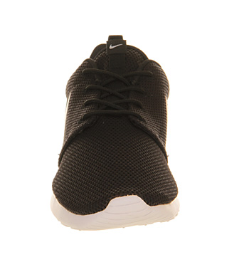 Nike Roshe Run Black White Volt W - Unisex Sports