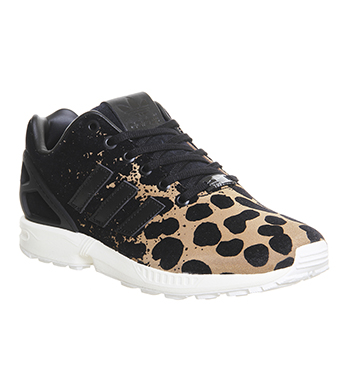 adidas zx flux torsion leopard print