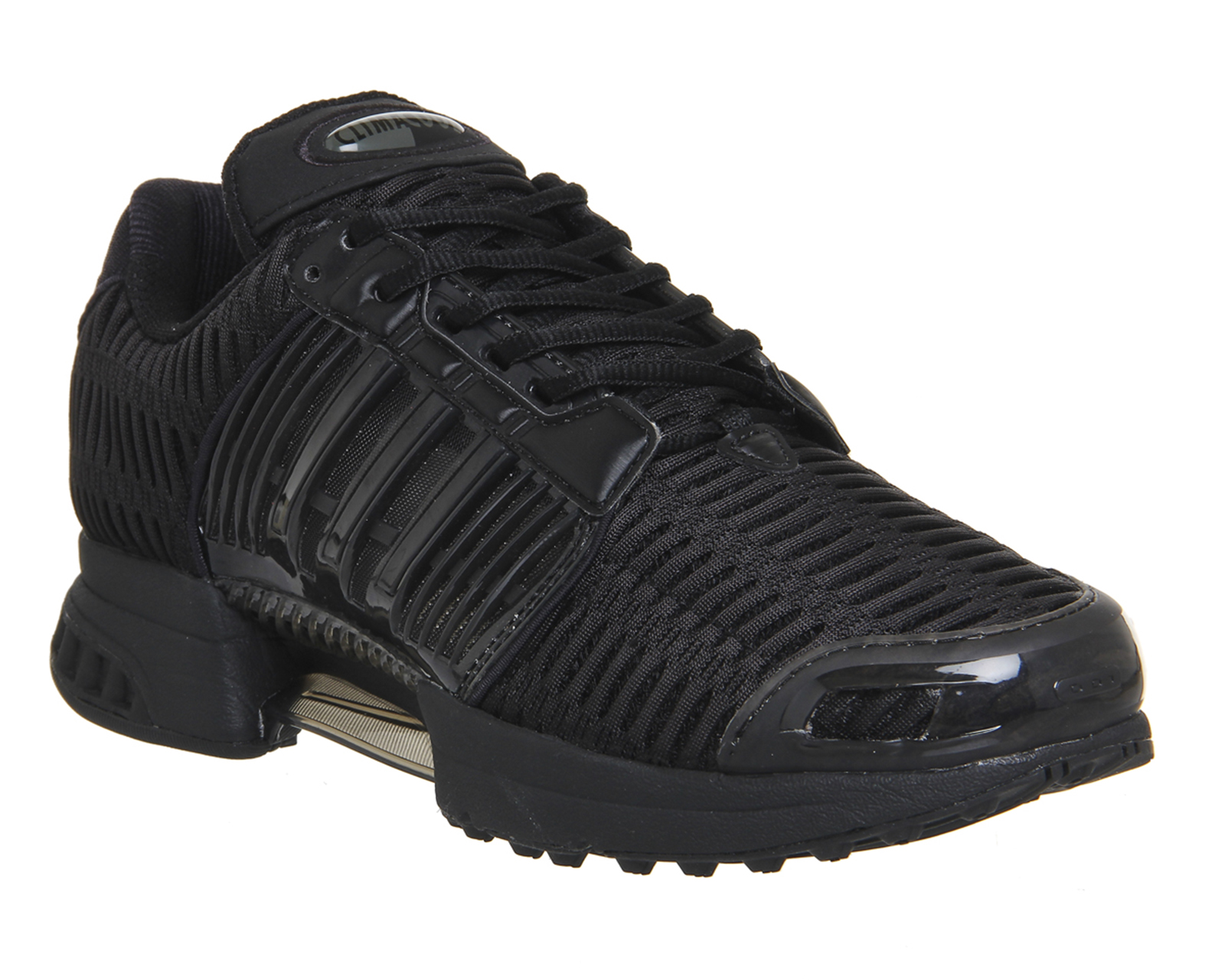 black climacool trainers