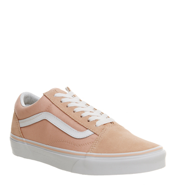 peach vans shoes