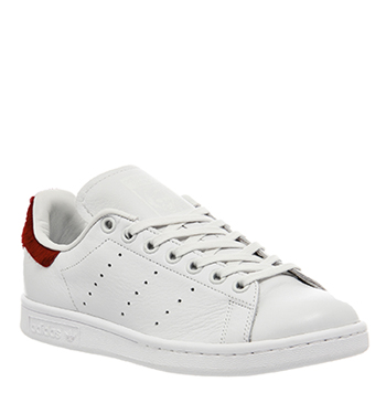 stan smith vintage red