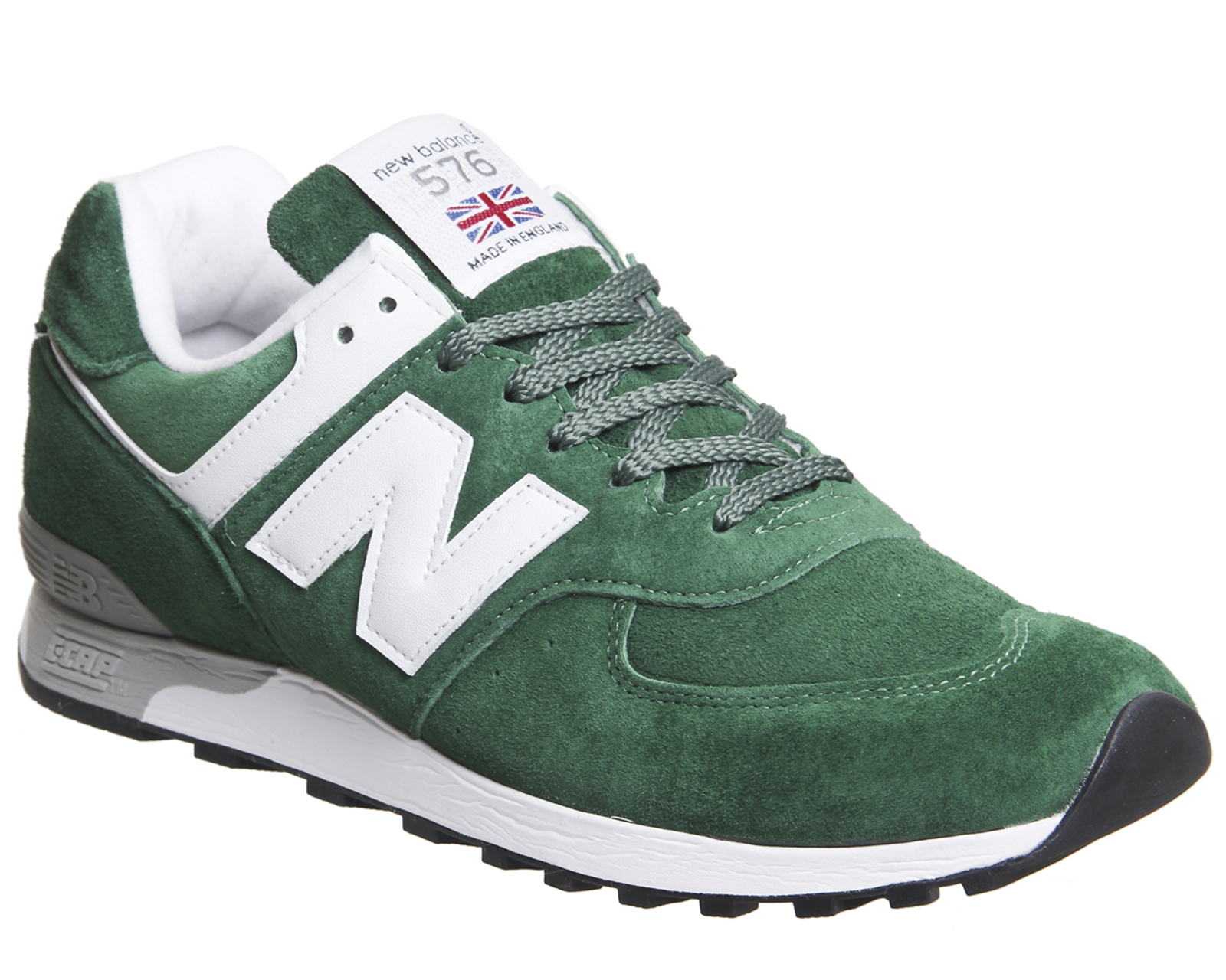 new balance 576 green suede