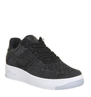 nike air force 1 junior black and white