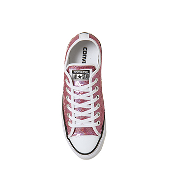 Converse Converse All Star Low Passion Pink Sequin - Unisex Sports