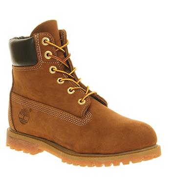 Timberland Premium 6 Boots Rust Nubuck - Ankle Boots
