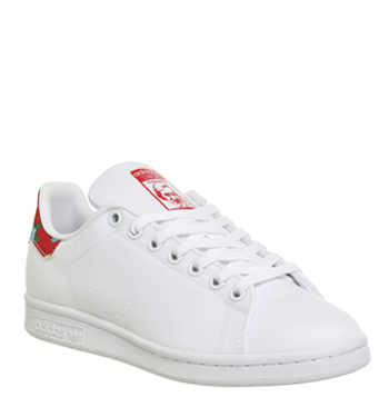 stan smith white leopard