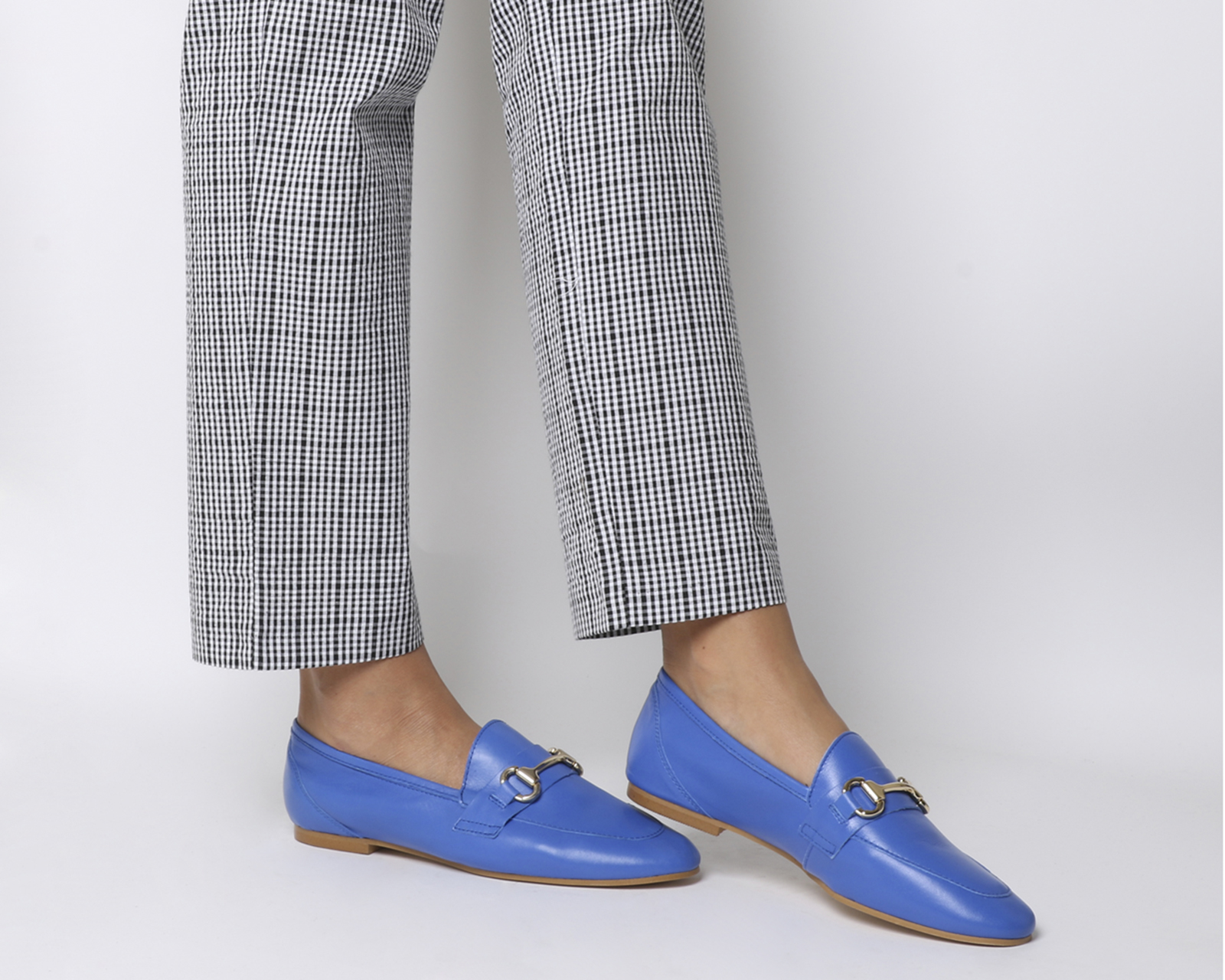 OFFICEDestiny Trim LoafersBlue Leather