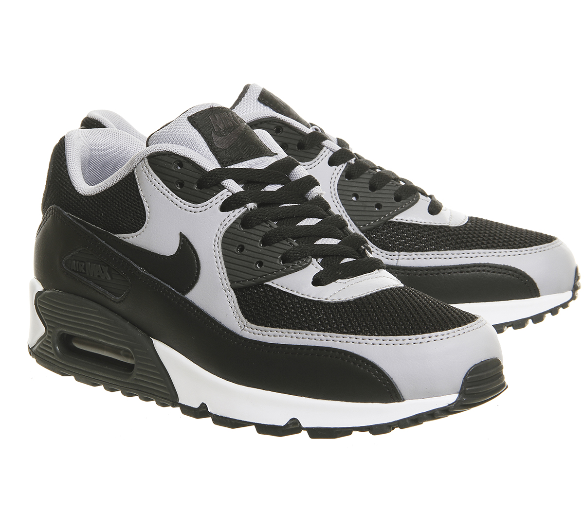 nike air max 90 black and wolf grey