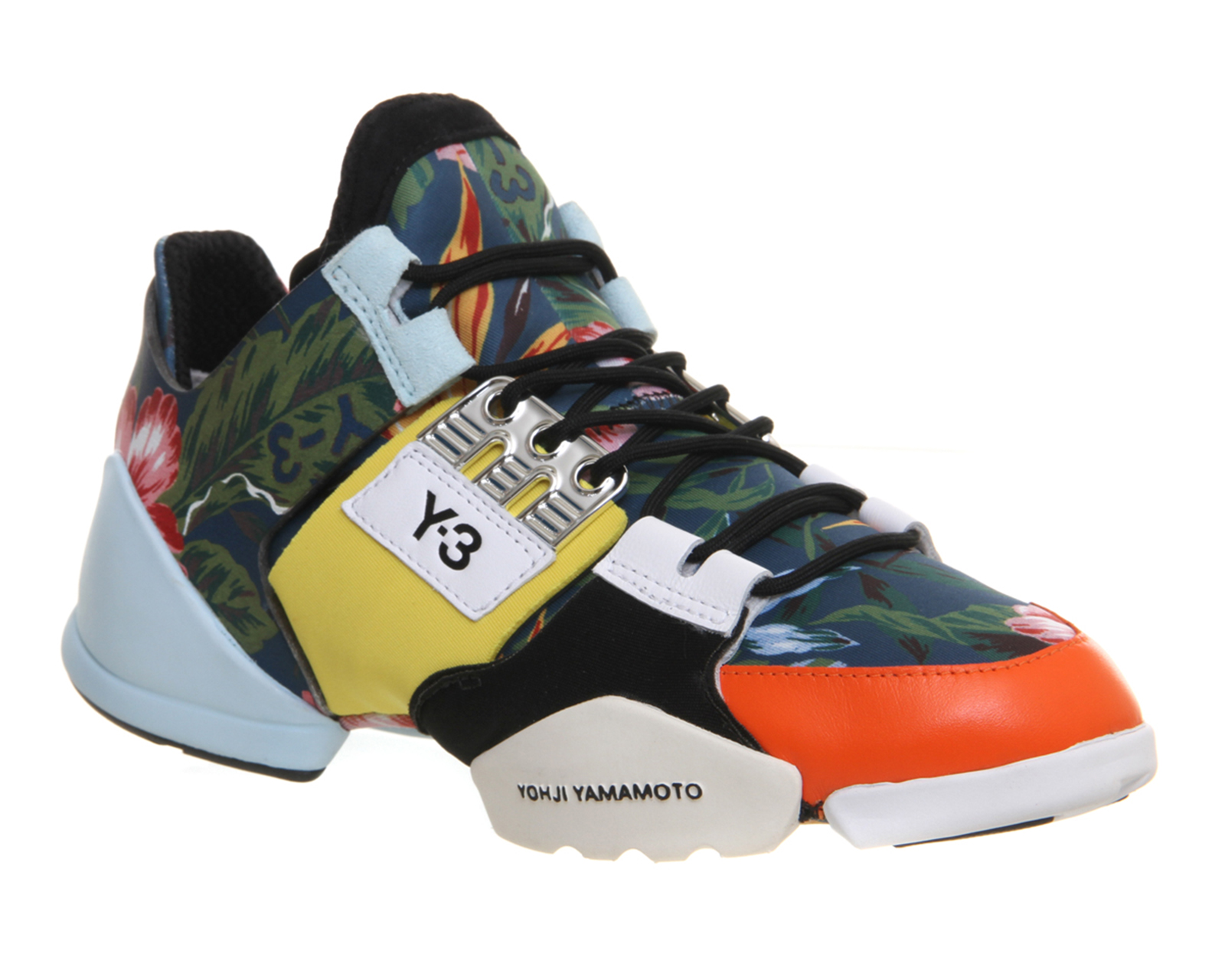 y3 floral trainers
