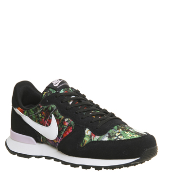 floral nike trainers