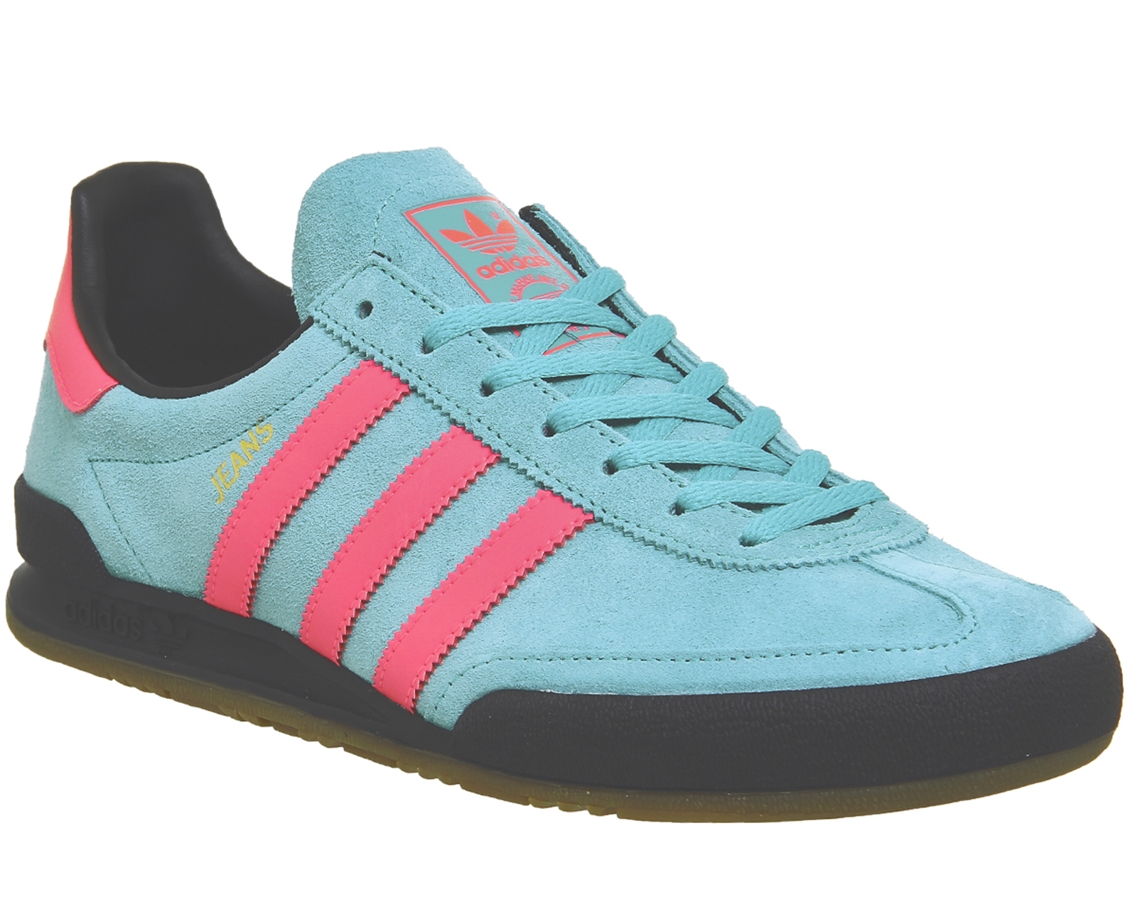 adidas jeans blue and pink