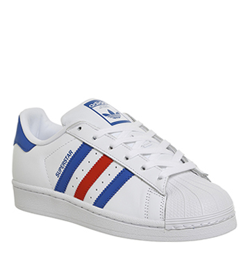 red and blue superstars