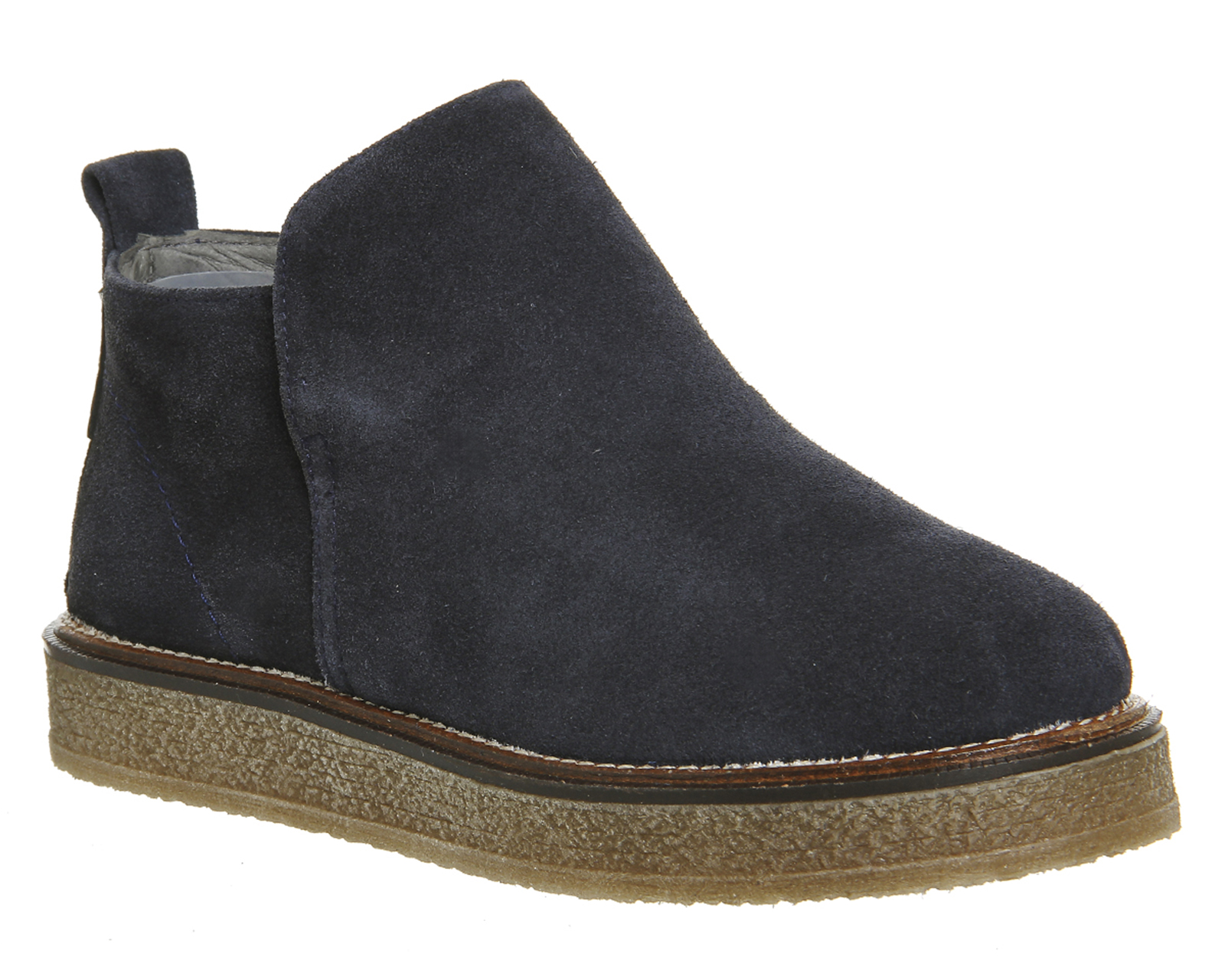 Gaimo for OFFICEAna Shearling ShoesNavy Suede